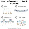 Big Dot of Happiness Let's Be Mermaids - Baby Shower or Birthday Party Supplies Decoration Kit - Decor Galore Party Pack - 51 Pieces - 2 of 4