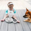 Pavilion Gift Company - Bone Appetit! - Silicone Bib Baby Toddler Child Accessory Dog Doggy Puppy K9 Dog Lover Bib - 4 of 4