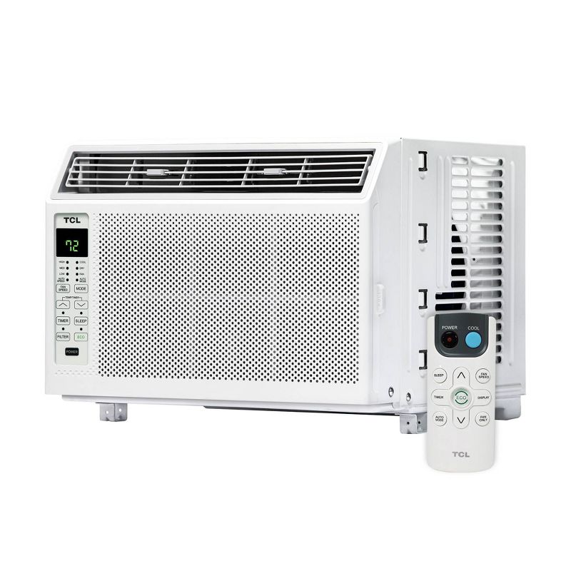 TCL 6000 BTU Window Air Conditioner Fan and Dehumidifier 250sqft Remote Control (H6W23W), 1 of 8