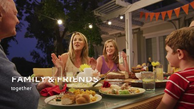 Clear Glass and Brown Wood Tabletop Torch