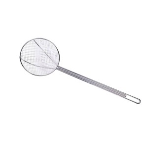 Nexgrill Chrome Plated Skimmer Steel Hinged Grill Basket Silver: Durable, Easy Clean, No Assembly Required - 1 of 4
