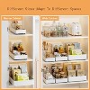 TruAIR White Pull Out Cabinet Organizer – No Drill Slide Out Drawer for Kitchen/Bathroom/Pantry Storage - 2 of 4
