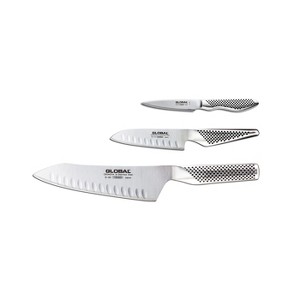 Global 3 Piece Knife Set with Chef's, Prep and Paring Knives, Stainless Steel - 1 of 1
