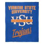 50" x 60" NCAA Virginia State Trojans Alumni Silk Touch Throw Blanket