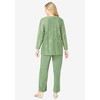 Woman Within 3-Piece Lace Jacket/Tank/Pant Set - 3 of 4