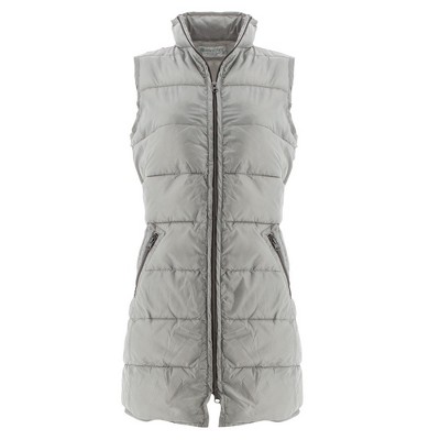 womens puffer vest target