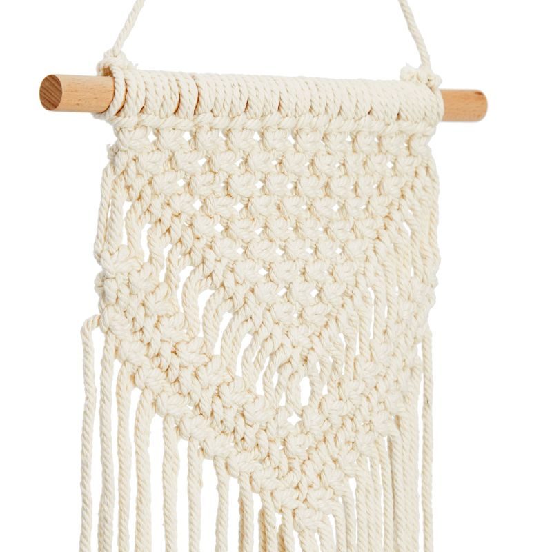 Okuna Outpost 2 Pack Boho Themed Woven Macrame Wall Art, Handing Décor for Home or Nursery, 15 x 10 in, 5 of 9