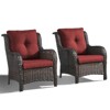 Gymojoy Outdoor Patio Chair with Table High Back Club Chair - 3 of 4