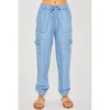 Women's Tencel Jogger Pants - LOVE TREE - 3 of 4