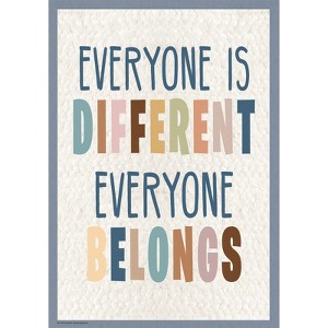 Teacher Created Resources Everyone is Different, Everyone Belongs Positive Poster - 1 of 1
