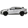 Lamborghini Urus Performante Grigio Nimbus Gray Metallic with Carbon Hood Limited Edition 1/64 Diecast Model Car by Mini GT - 2 of 4