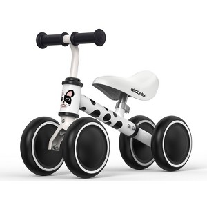 Allobebe Toddler Balance Ride-On Bike 4-Wheeled 12-36 Months Adjustable Seat Quiet Wheels - 1 of 4
