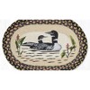 Earth Rugs Loon Oval Placemat 13"x19" Rustic Cabin Table Accent - 2 of 3