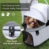 Itopfox Extra Large Pet Stroller for 3 Small Pets up to 50lbs, Heavy-Duty Stable Stroller with Shock Absorbing Wheels & Locking Brakes for Walking - 2 of 4