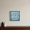 Slickblue Funny Aging Quote Wall Sign – “Turn Down Stereo to See” – Rustic 7x7 Wood Decor, Color Options - 2 of 3