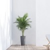 Ecopots Stockholm High Durable Modern Round Indoor/Outdoor Recycled-Based Composite Flower Pot Planter - 3 of 4