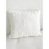 Easy Cotton Gauze White Euro Pillow - 2 of 4