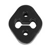 Unique Bargains Car Rubber Muffler Exhaust Hangers Bushing 2 Holes 9mm Dia 70x60x26mm Black  4pcs - 4 of 4