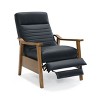 Lyngins Modern Wood Arm Recliner Chair with Push Back & Footrest,Accent Club Chair for Living Room,Bedroom - 3 of 4