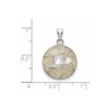 Black Bow Jewelry Sterling Silver Purdue Boilermakers NCAA Pendant - 2 of 3