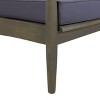 Willowbrook 2pc Acacia Wood Club Chairs - Gray/Dark Gray - Christopher Knight Home - 4 of 4