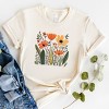 Simply Sage Market Orange Wildflowers Short Sleeve Tee - 3 of 4