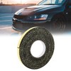 Unique Bargains Weather Stripping Tape Foam Insulation Single Side Adhesive 33ft x 3/5" x 2/25" Black 1PC - image 2 of 4