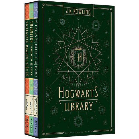 J.K Rowling The Hogwarts Library 3 Books Box Set Collection Fantastic –  Lowplex