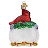 Old World Christmas 4.0 Inch Memorial Cardinal In Loving Memory Tree Ornaments - 2 of 3
