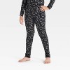 Kids' 2pc Halloween Snuggly Soft Long Sleeve Tight Fit Pajama Set - Cat & Jack™ - 4 of 4