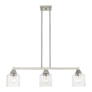 Livex Lighting Aragon 3 - Light Chandelier in  Brushed Nickel - 1 of 4