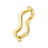 RS Pure by Ross-Simons 18kt Gold Vermeil Wavy Ring - 3 of 4