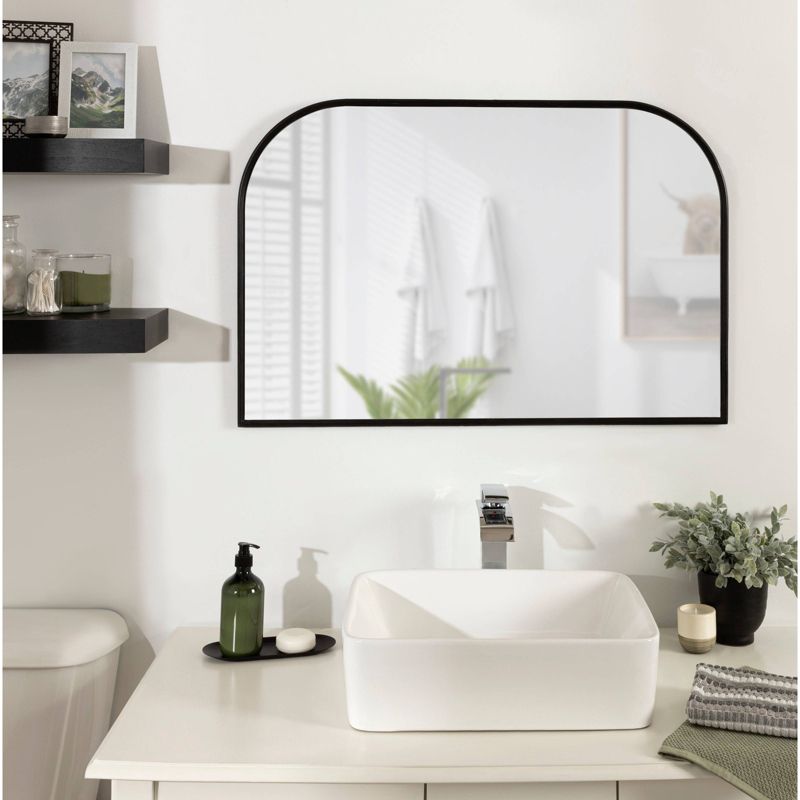 36" x 24" Caskill Framed Arch Wall Mirror - Kate & Laurel All Things Decor, 5 of 9