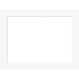 Amanti Art Basic Black Framed Dry Erase Magnetic Board - 1 of 4