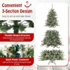 Resenkos 7.5-Ft Pre-Lit Hinged Artificial Christmas Tree with Power Connector - Green - 3 of 4