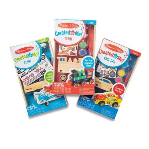 Melissa & Doug Decorate-Your-Own Sweets Set Craft Kit: 2 Treasures Boxes  and a Cake Bank