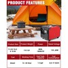 Diesel Air Heater, 12 V 8KW All in One Bunk Parking Heater, with Remote Control, Thermostat Monitor, Silencer and Large Air Outlet for RV Trucks Bus - 4 of 4