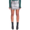 YMI Women's Hyperstrech 5 Pocket Metallic Micro Mini Skirt - 3 of 4