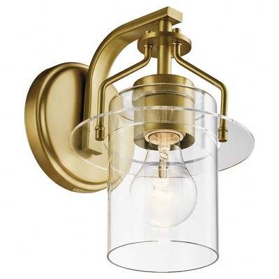 Kichler Lighting Everett 1 - Light Sconce in  Brushed Brass