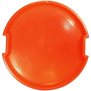Emsco ESP 26" Day Glow Sno Racer Disc Sled - Neon Orange - 1 of 4