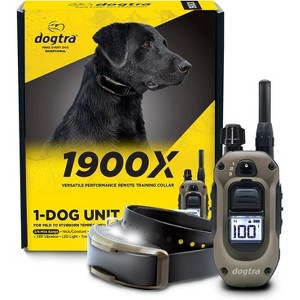 Dogtra 1900X E-Collar for Dog Training 3/4 Mile Range for Dogs 45 lbs+ IPX9K Waterproof Rechargeable- Ideal for Dog Owners and Professional Trainers - 1 of 4