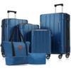 Dexmalle Hardshell Luggage Sets 6 Piece Suitcase Set - 2 of 4