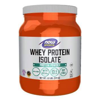 Now Foods Whey Protein Isolate Pure  -  1.2 lbs Powder