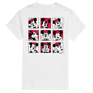 Men's - Disney - Minnie Grid Short Sleeve Graphic T-Shirt - 1 of 4
