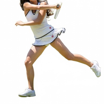 Women's Triangle Trim Skirt - Love Love Tennis