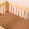 Babyletto Burnt Sienna Muslin All-Stages Midi Crib Sheet, GOTS Certified Organic Cotton - 2 of 4
