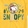 Men's - Peanuts - Ranger Snoopy Short Sleeve Graphic T-Shirt - 2 of 4