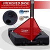 Portable Adjustable Outdoor Basketball Hoop with 44 Inch Backboard and Wheels for Adults and Teens - 4 of 4