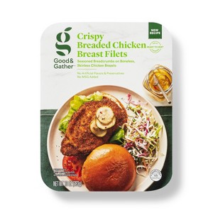 Crispy Breaded Chicken Breast Filets - 10oz - Good & Gather™ - 1 of 2