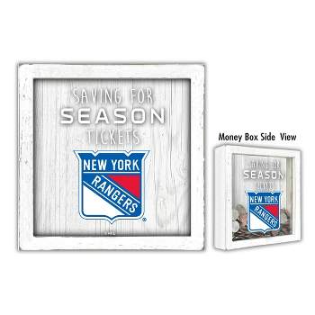 NHL New York Rangers Saving for Tickets Money Box